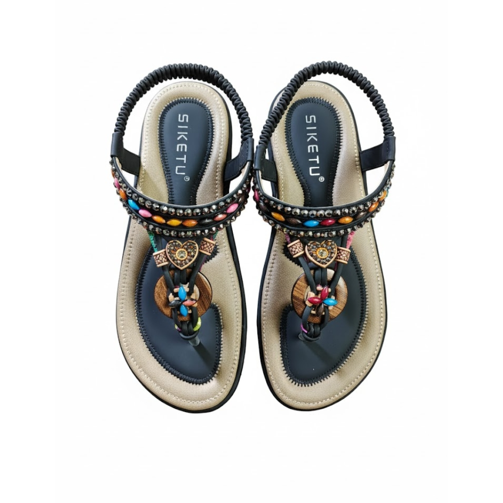 SIKETU Elegant women’s sandals -Black